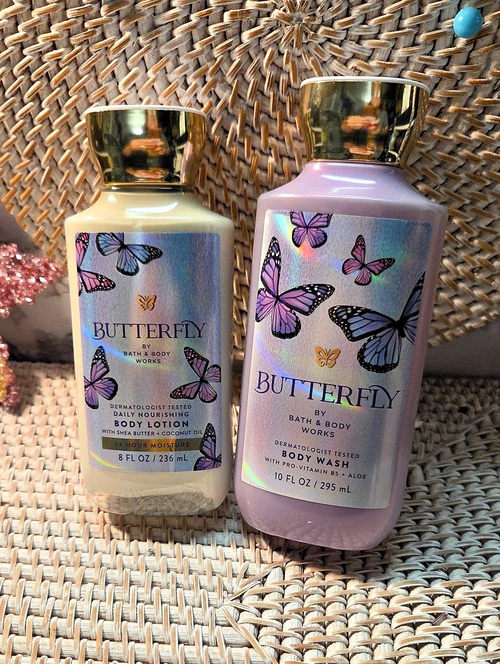 Bath & Body Works Butterfly Body Lotion and Body Wash Set Body Lotion & Body